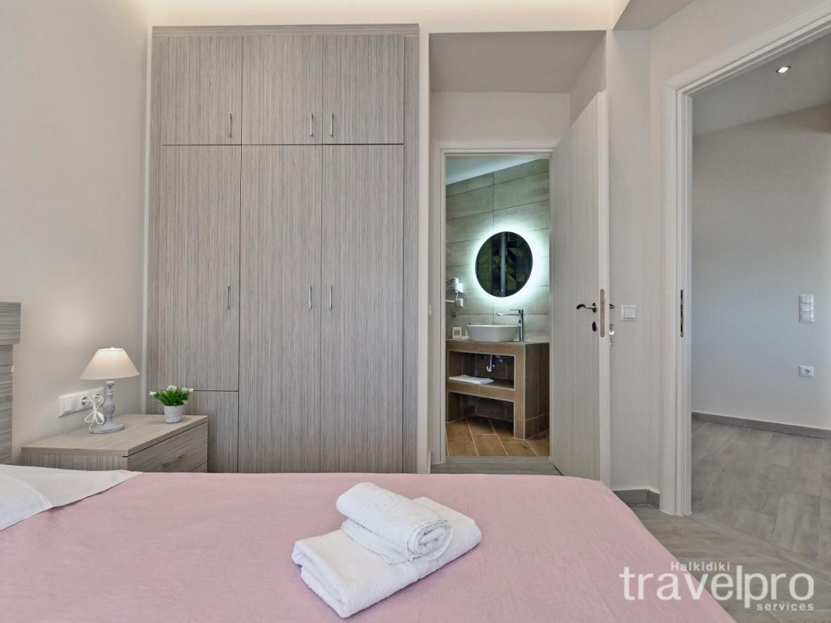 Sabbia Apartments Seafront By Rentalspro Services - Nea Moudania Halkidiki Exteriör bild
