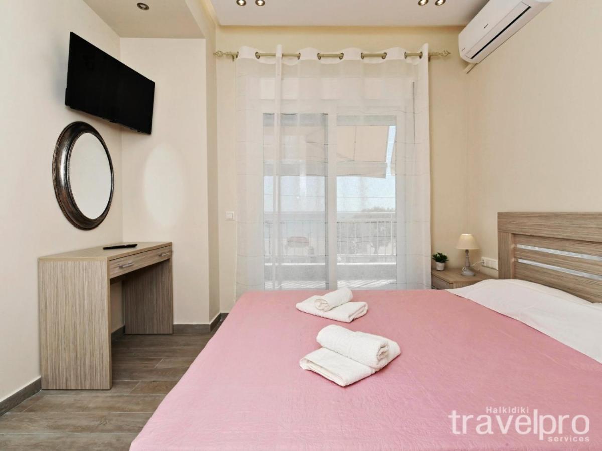 Sabbia Apartments Seafront By Rentalspro Services - Nea Moudania Halkidiki Exteriör bild