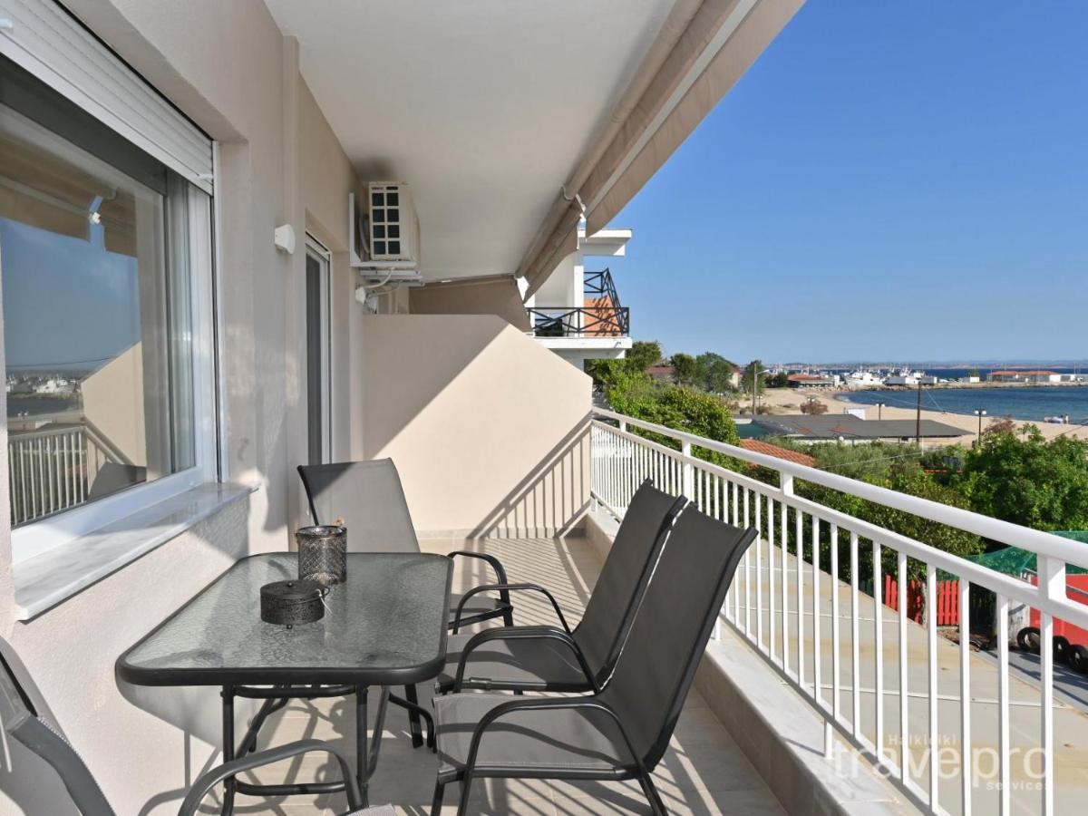 Sabbia Apartments Seafront By Rentalspro Services - Nea Moudania Halkidiki Exteriör bild