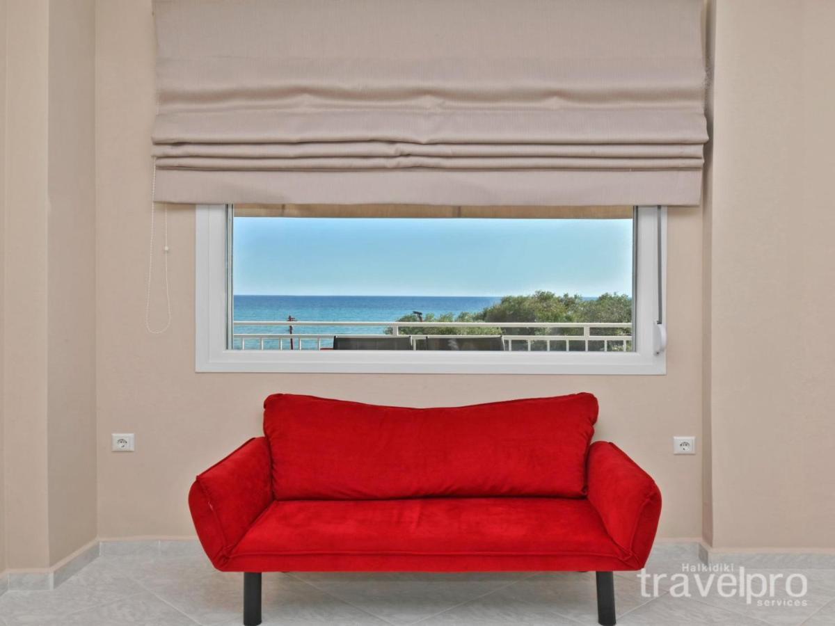 Sabbia Apartments Seafront By Rentalspro Services - Nea Moudania Halkidiki Exteriör bild