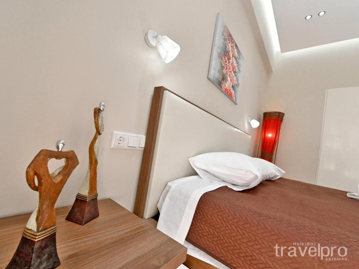 Sabbia Apartments Seafront By Rentalspro Services - Nea Moudania Halkidiki Exteriör bild