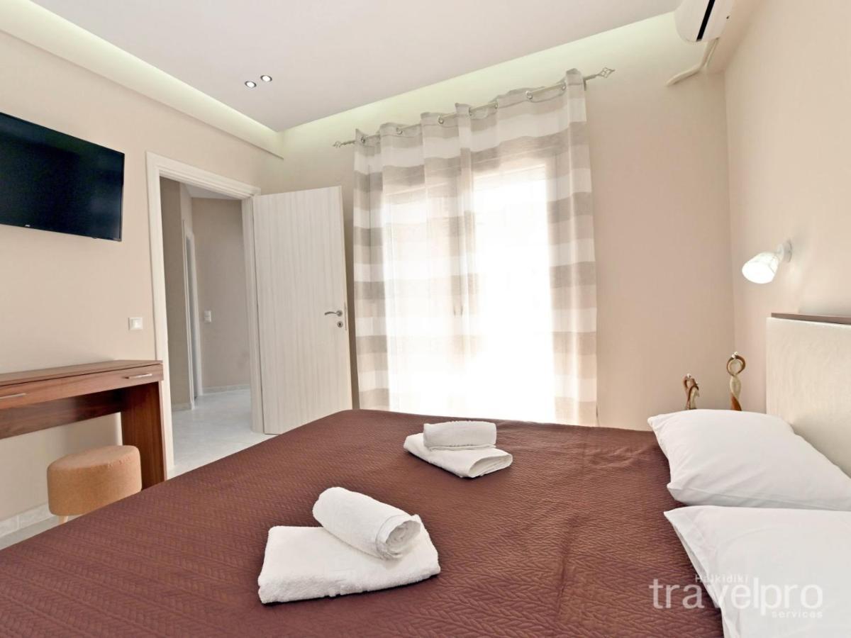 Sabbia Apartments Seafront By Rentalspro Services - Nea Moudania Halkidiki Exteriör bild