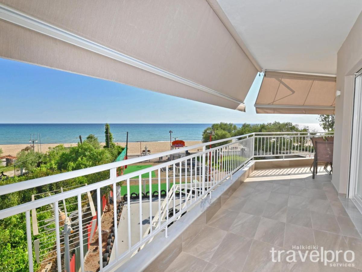 Sabbia Apartments Seafront By Rentalspro Services - Nea Moudania Halkidiki Exteriör bild