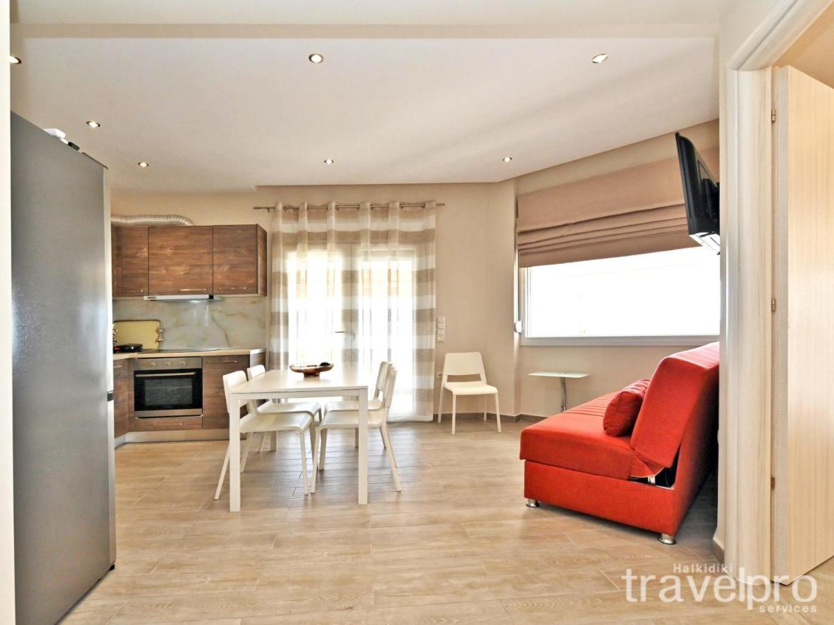 Sabbia Apartments Seafront By Rentalspro Services - Nea Moudania Halkidiki Exteriör bild