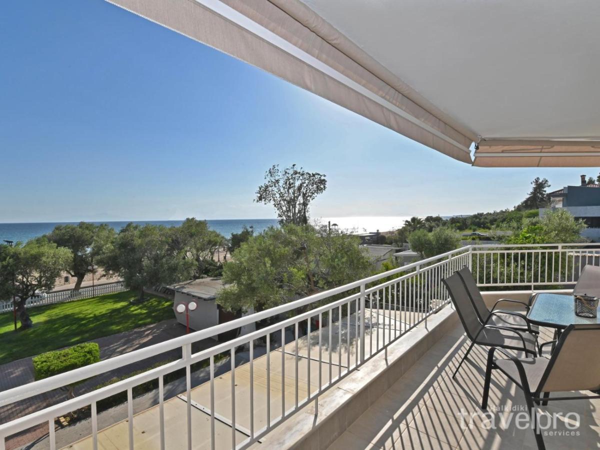 Sabbia Apartments Seafront By Rentalspro Services - Nea Moudania Halkidiki Exteriör bild
