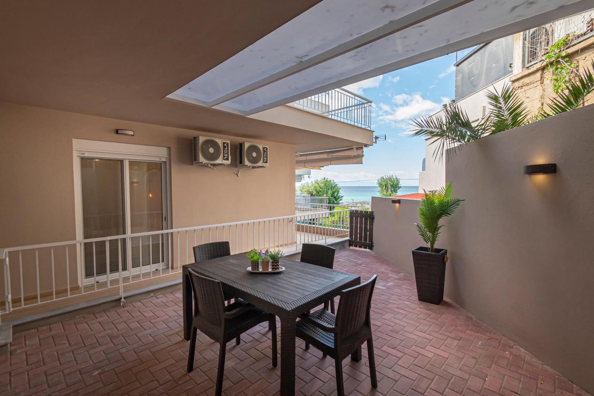 Sabbia Apartments Seafront By Rentalspro Services - Nea Moudania Halkidiki Exteriör bild